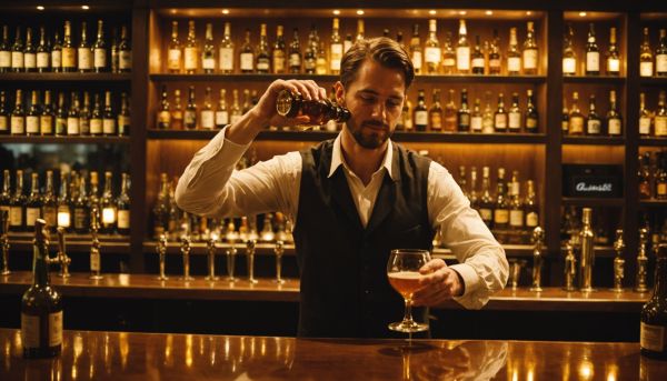 Comment réussir le service d une bière ambrée au comptoir bar