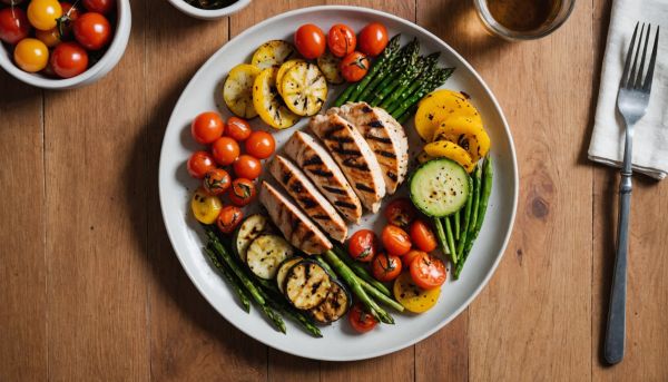 Composer une assiette équilibrée entre légumes et grillades