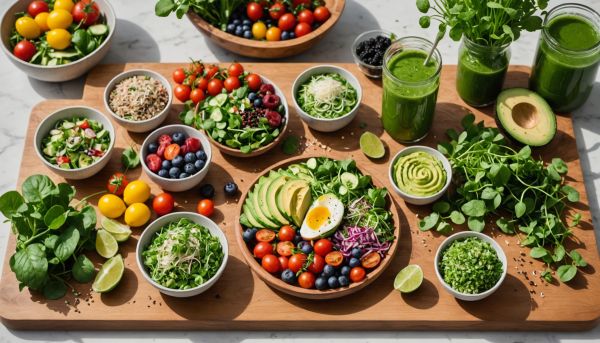 L'alimentation vivante booste l'énergie au quotidien