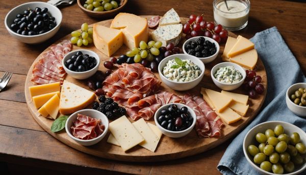 Préparer des planches apéritives de charcuterie pour le bar