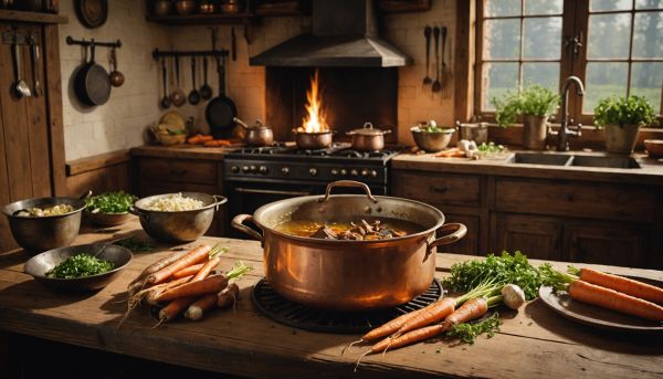 Préparer un bouillon de viande riche en saveurs d antan bio