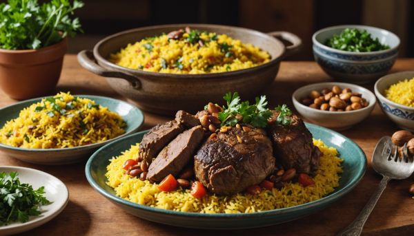 Quel plat traditionnel libanais cuisiner avec de l agneau