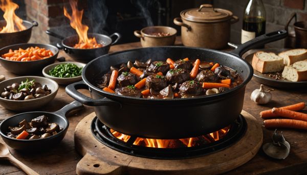 Quelles sont les étapes d'un bœuf bourguignon réussi ?